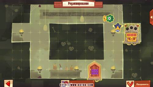 Подземелье King of Thieves базы #18 — расстановка #2736
