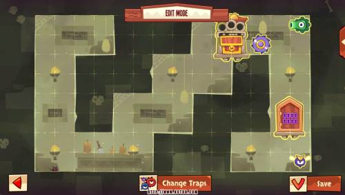 Подземелье King of Thieves базы #8 — расстановка #3875