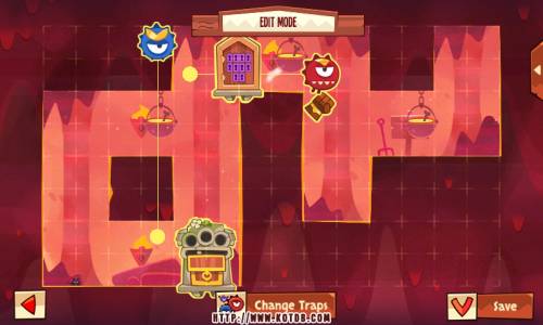 Подземелье King of Thieves базы #84 — расстановка #3565