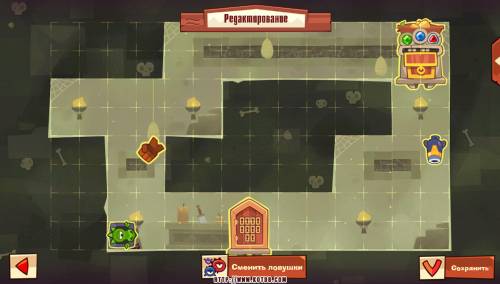 Подземелье King of Thieves базы #89 — расстановка #4745