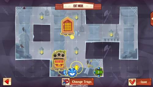 Подземелье King of Thieves базы #96 — расстановка #4871